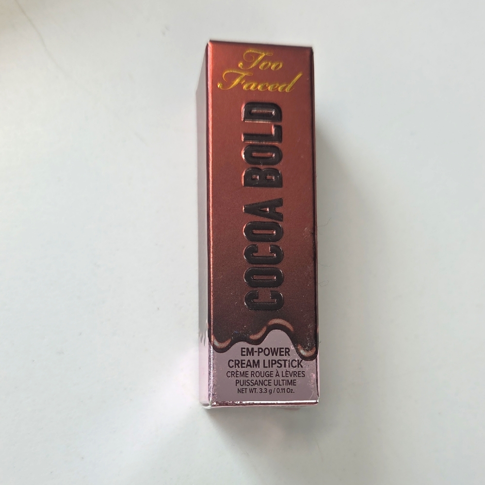 Too Faced Brown Lipstick "GANACHE"